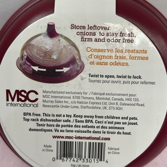 Onion Food Storage Container - Picture 2 of 2